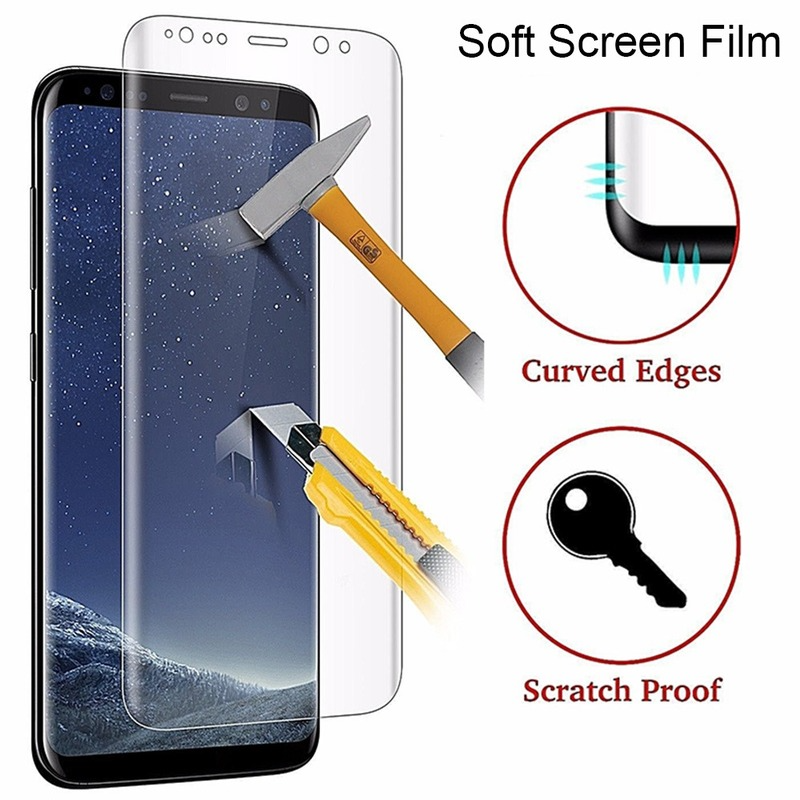 Weiche Displayschutzfolie für Samsung Galaxy S8 S9 S10 S20 Plus Note 8 9 10 Plus Schutzfolie für Samsung S7 Edge S6 Plus – Detail 1