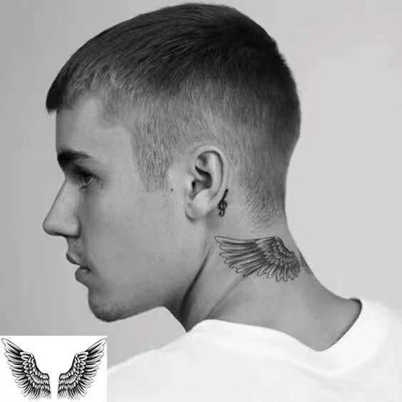 Best of Bieber's ’Wing Angel Waterproof Temporary Tattoo Sticker Flash Tatto Body Art Arm Water Transfer Fake Tatoo Men Reviews & Tips