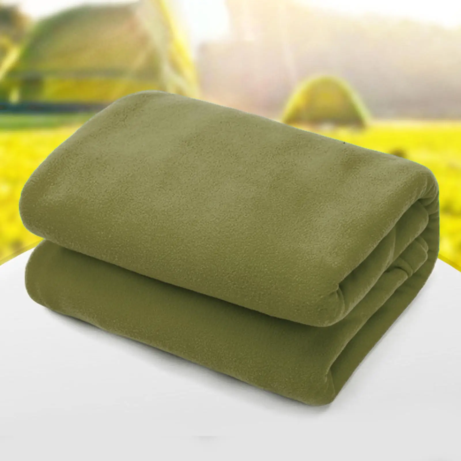 Camping Blanket Cushion  Fleece Sleeping Bag Liner for Hotel  Adult Sleeping Sack Sheet Travel Lightweight Portable