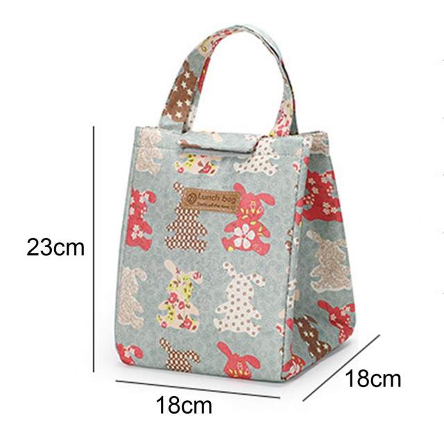 Lunch Bag Adorable Children Insulated Lunch Pack Box Waterproof Lunch  Containers loncheras para niñas контейнер для