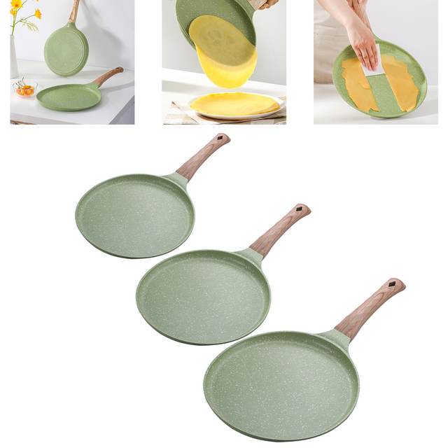 30cm Non Stick Pancake Tawa Tava Pan Indian Roti Chapati Flat Bread Cake  Bakers Pancake Griddle Pan - AliExpress