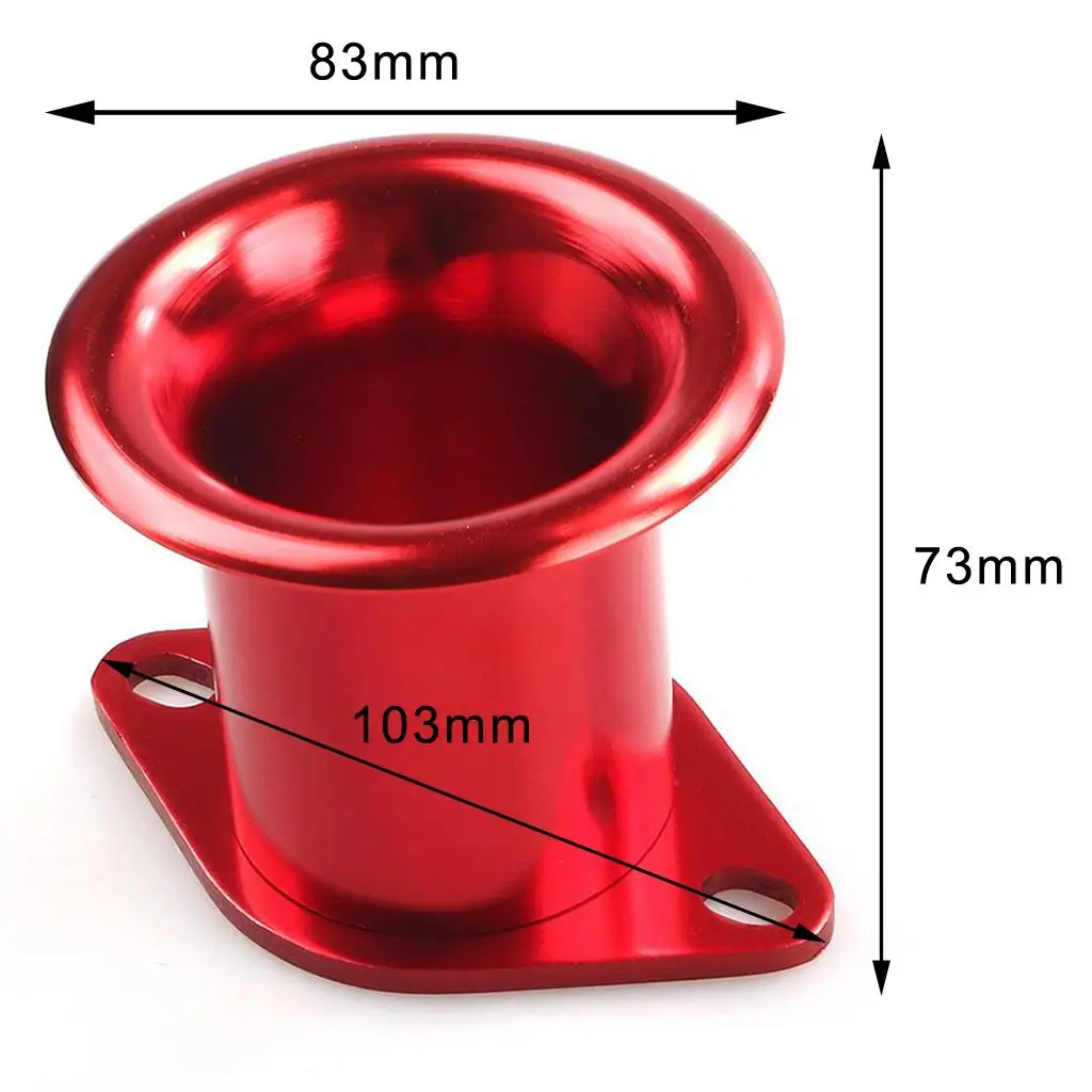 GTS Velocity Stack 20V ITB / ITBs Air Horn Funnel for Corolla A86, Aluminum Alloy, Red