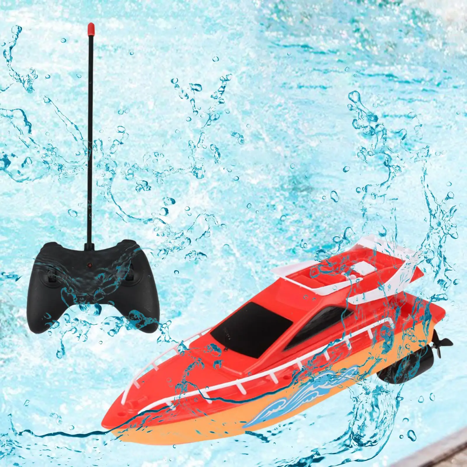 High Speed Remote Control Speedboat Pools Lakes Outdoor Toys for Boys Toy Electronic Wireless RC Boat Children Gifts