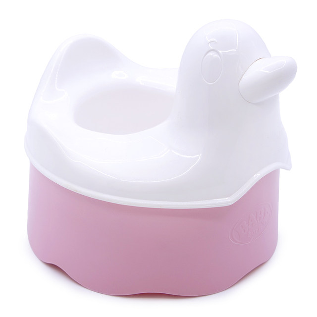 Zapf Baby Born Doll Pink Potty Toilet Dish / Bowl and Spoon Accessories