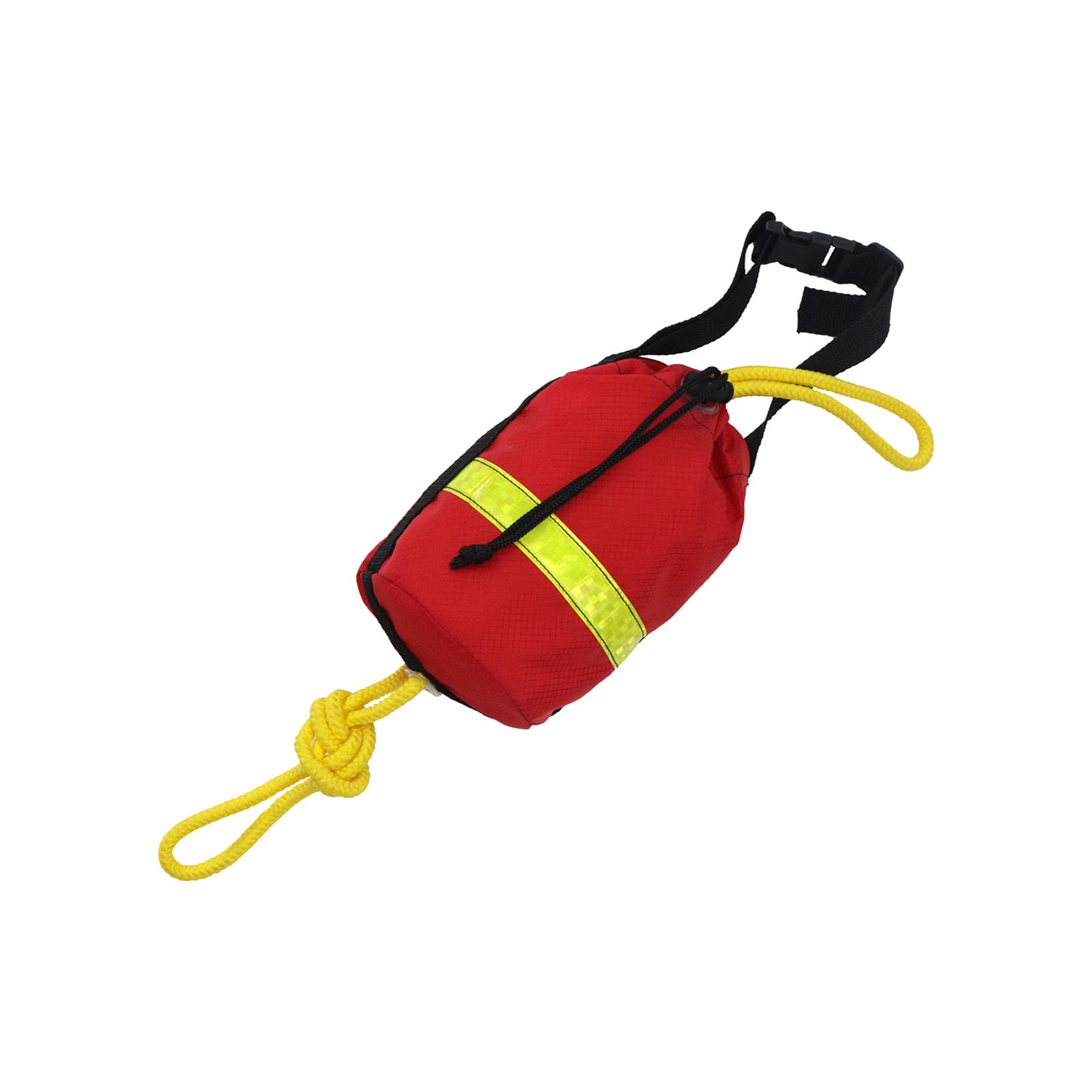 Throw Bag for Water Rescue with Rope Yellow Throwline Portable Rescue Throw Bag for Canoe Ice Fishing Swimming Boating Kayaking