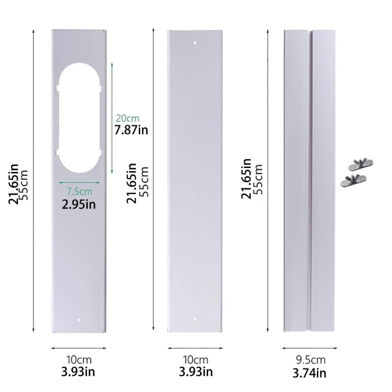 condicionado portátil Mangueira de exaustão Kit de