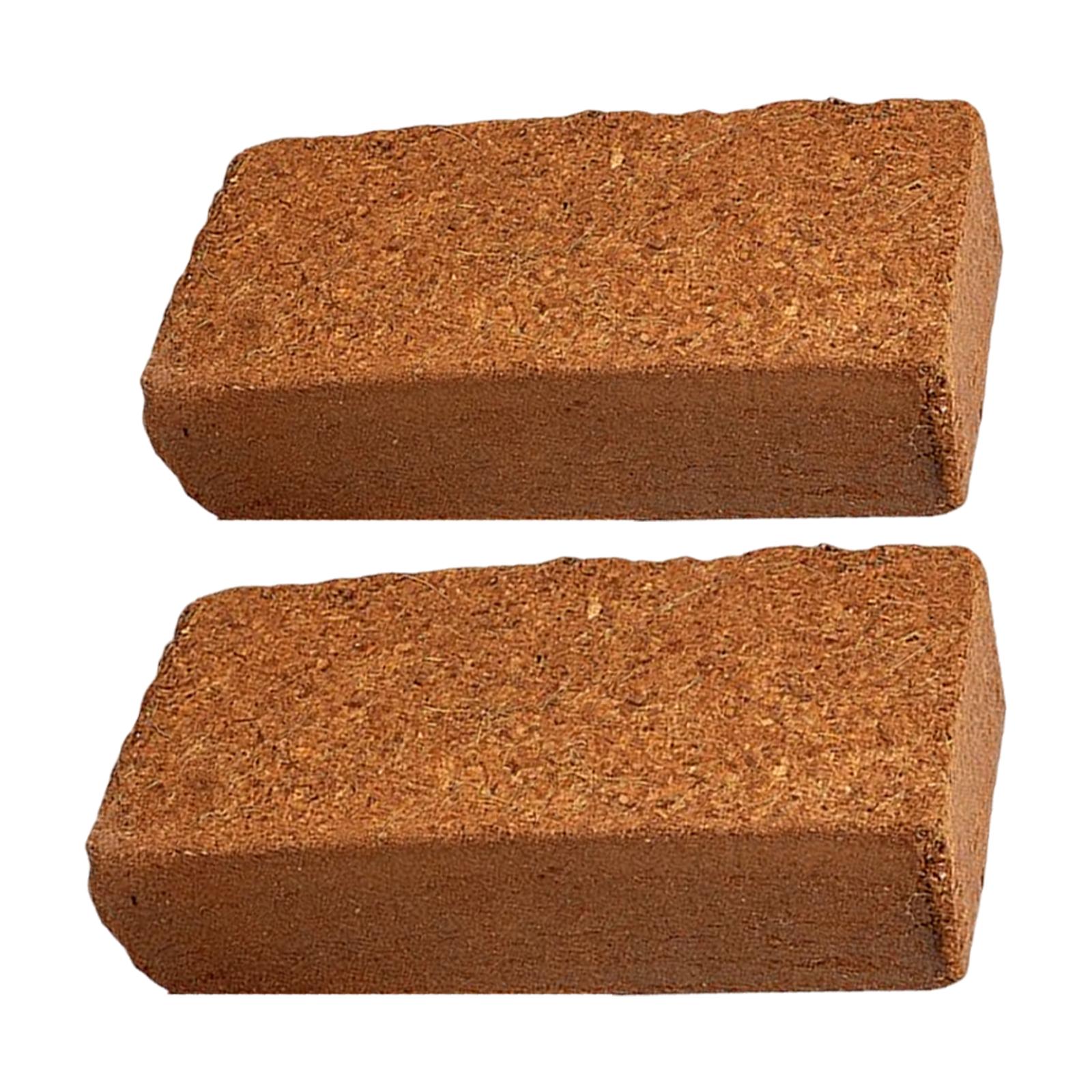 Coconut Coir Brick Expandable for Landscape Potted Plants Gardens Elevated Beds