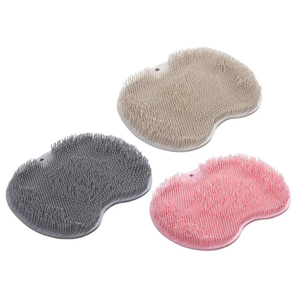 TPE Shower Foot Scrubber Massage Pad Foot Care Bathroom Accessories Multifunction Foot Massager