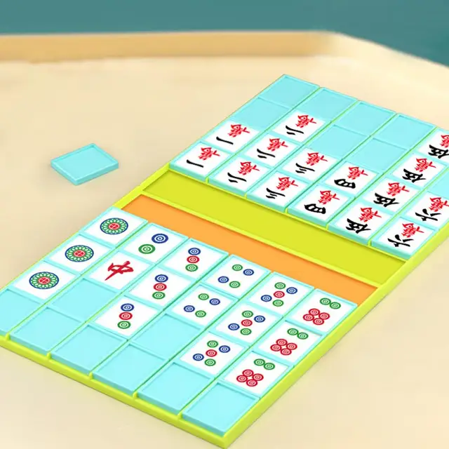 Matemática e Lógica Treinamento Treinamento Crianças Puzzle Mini Mahjong  Família Pai-Criança Interativa Jogo Brinquedos, Estilo