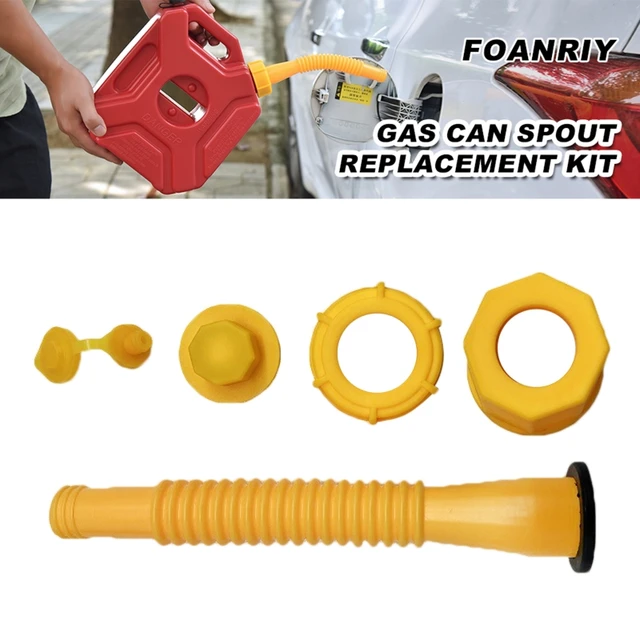 1 Set Spout Gasket Stopper Screw Caps Collar Rear Vent Caps Gas Can Spout  Parts - AliExpress