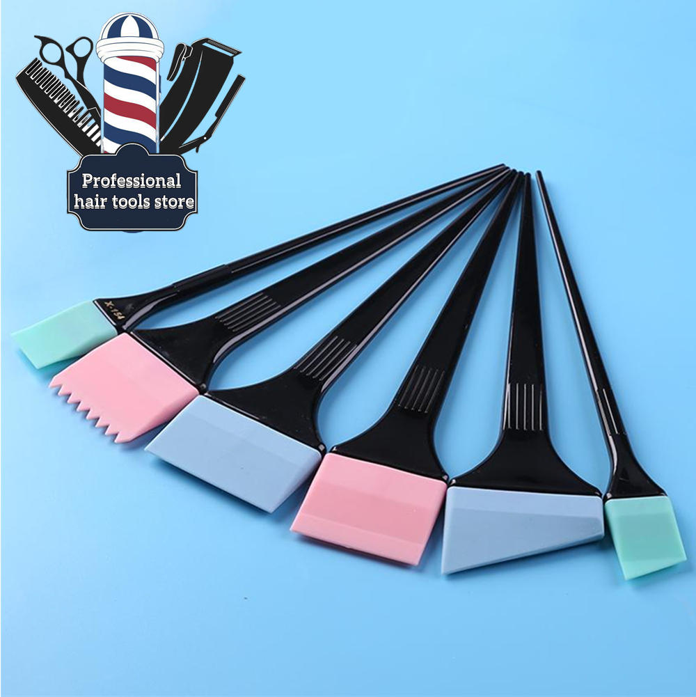 Best of 6pcs Hair Dyeing Brushes Suit Silicone Scraper Barber Styling Tool Spatula Coloring Comb Set Hair Dye Supplies Reviews & Tips