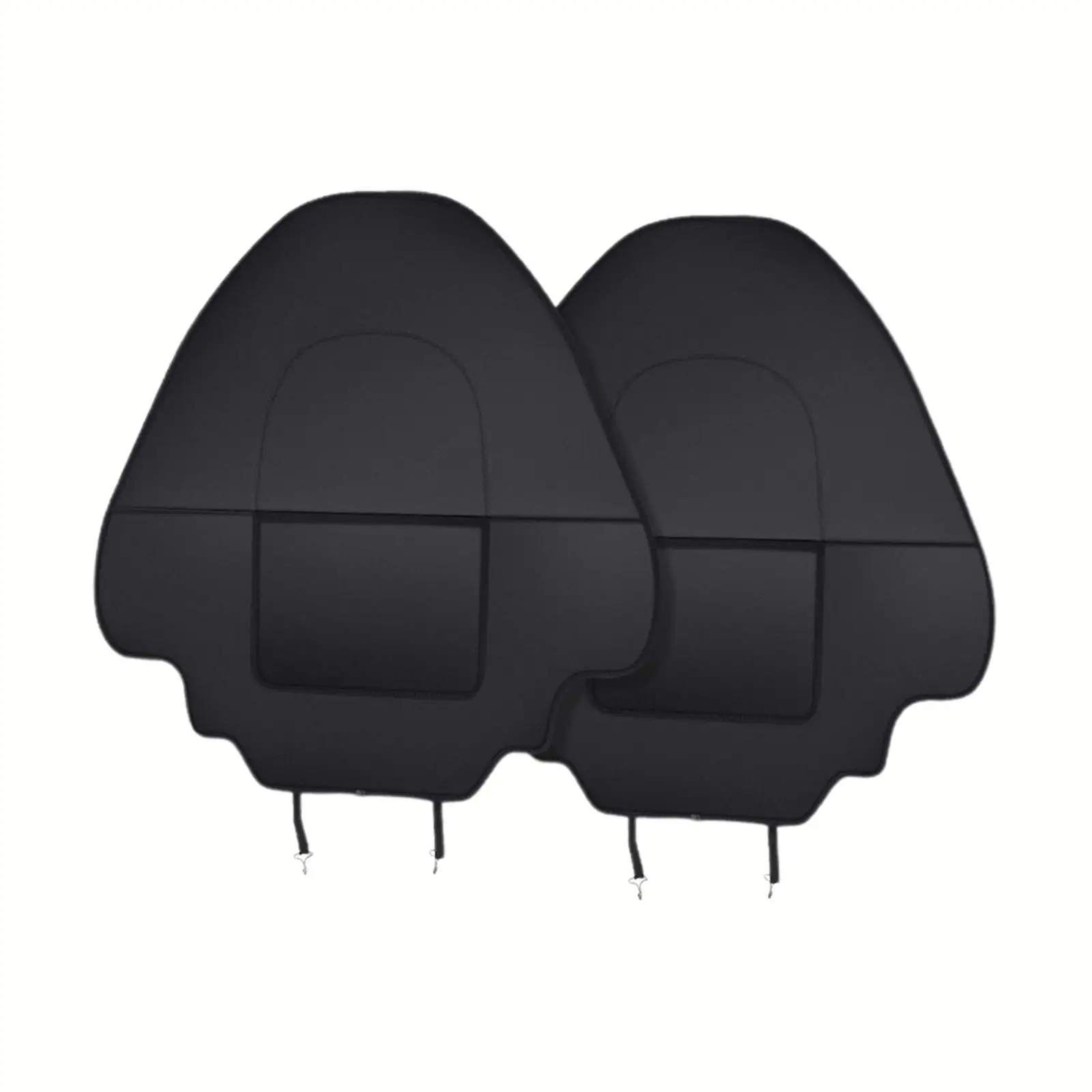 2x Car Seat Back Protector Anti Kick Pad Replaces Decoration Backseat Protection Mat High performance Parts Durable Premium