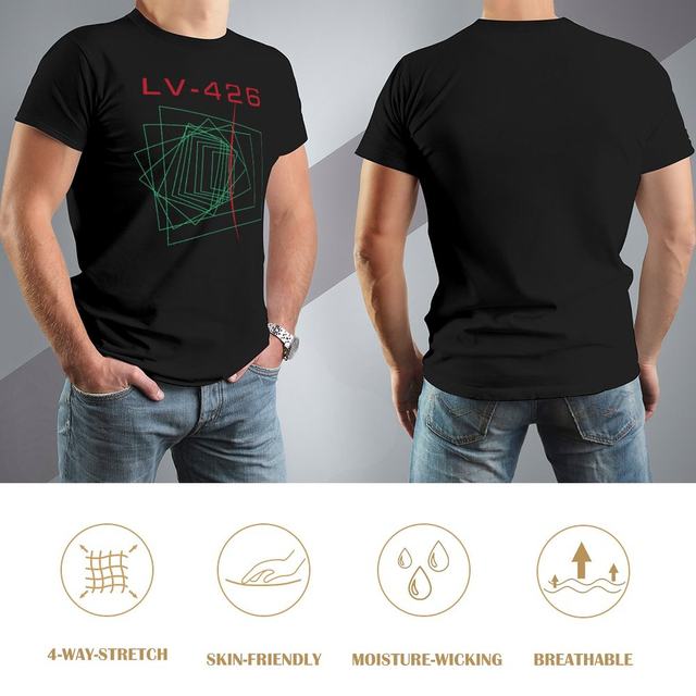 Mens Aliens Lv-426 Official Fashion T-Shirts 