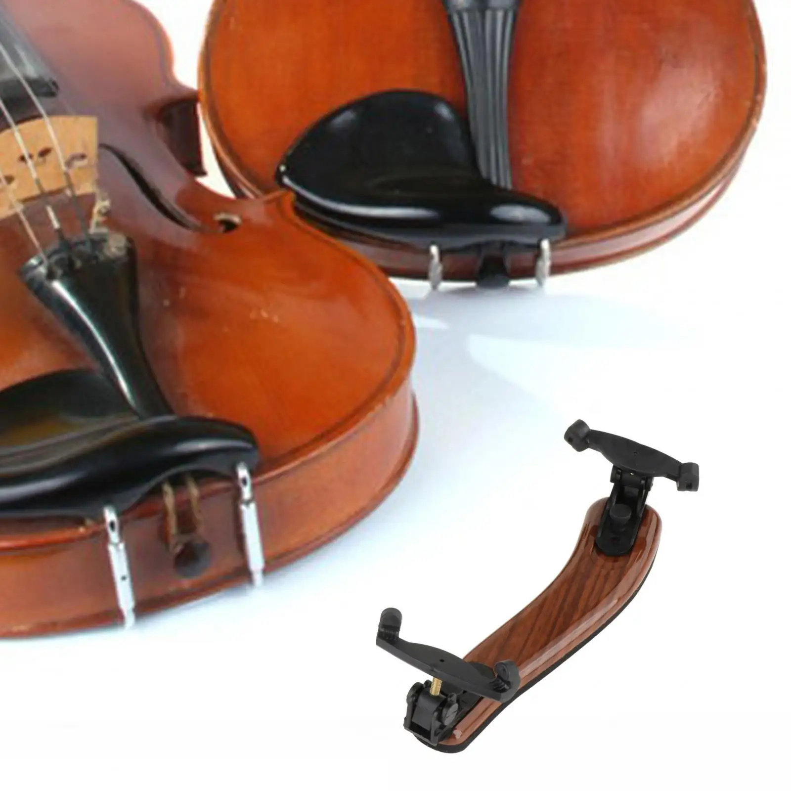 Violin Shoulder Rest Height Adjustable Feet Professional Violin Parts Shoulder Stand for Professionals Beginner Adults