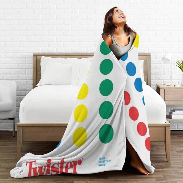 CLOSEOUT! Twister Game Blanket