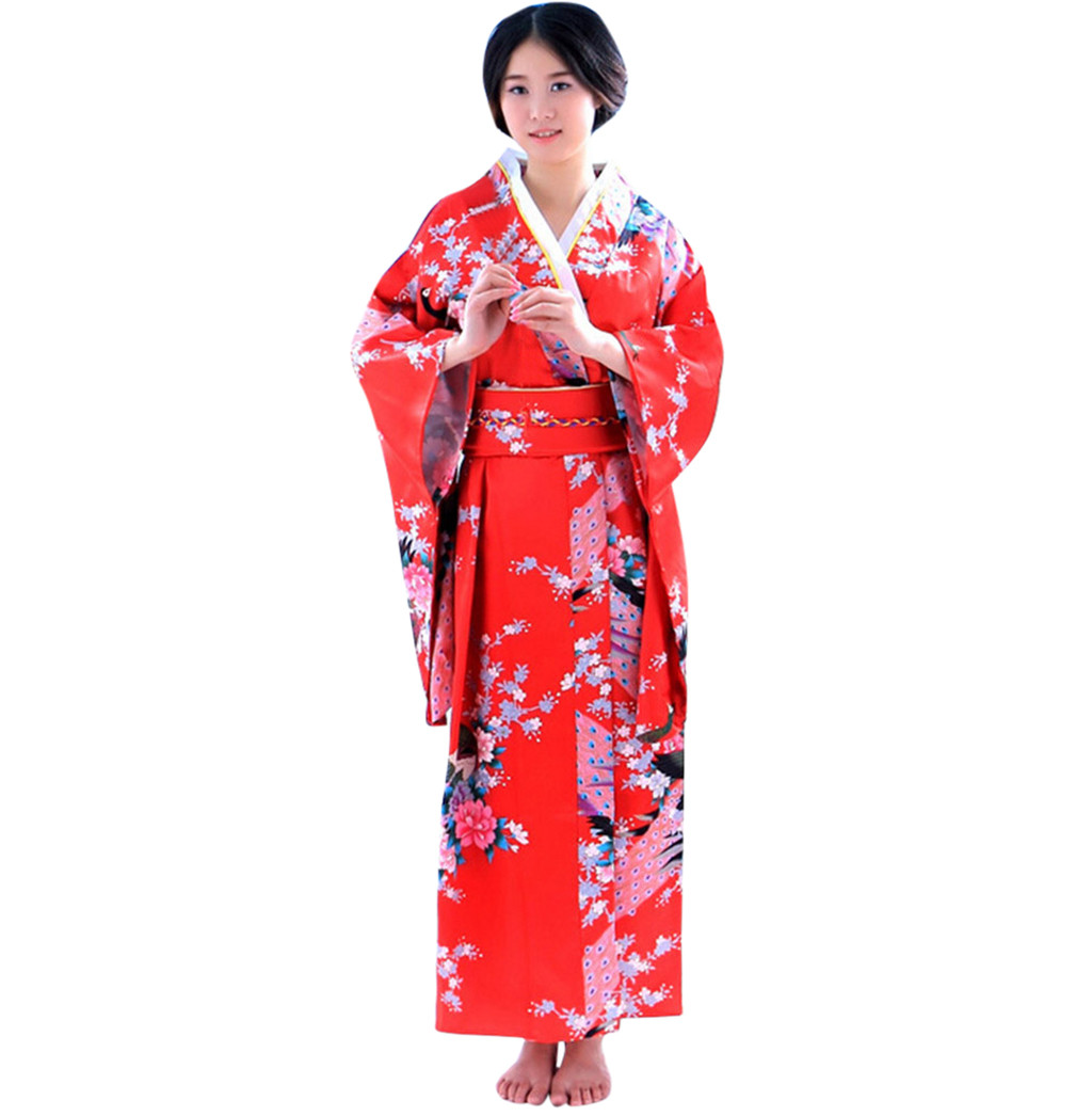 Yukata Seda Do Falso Das Mulheres Com