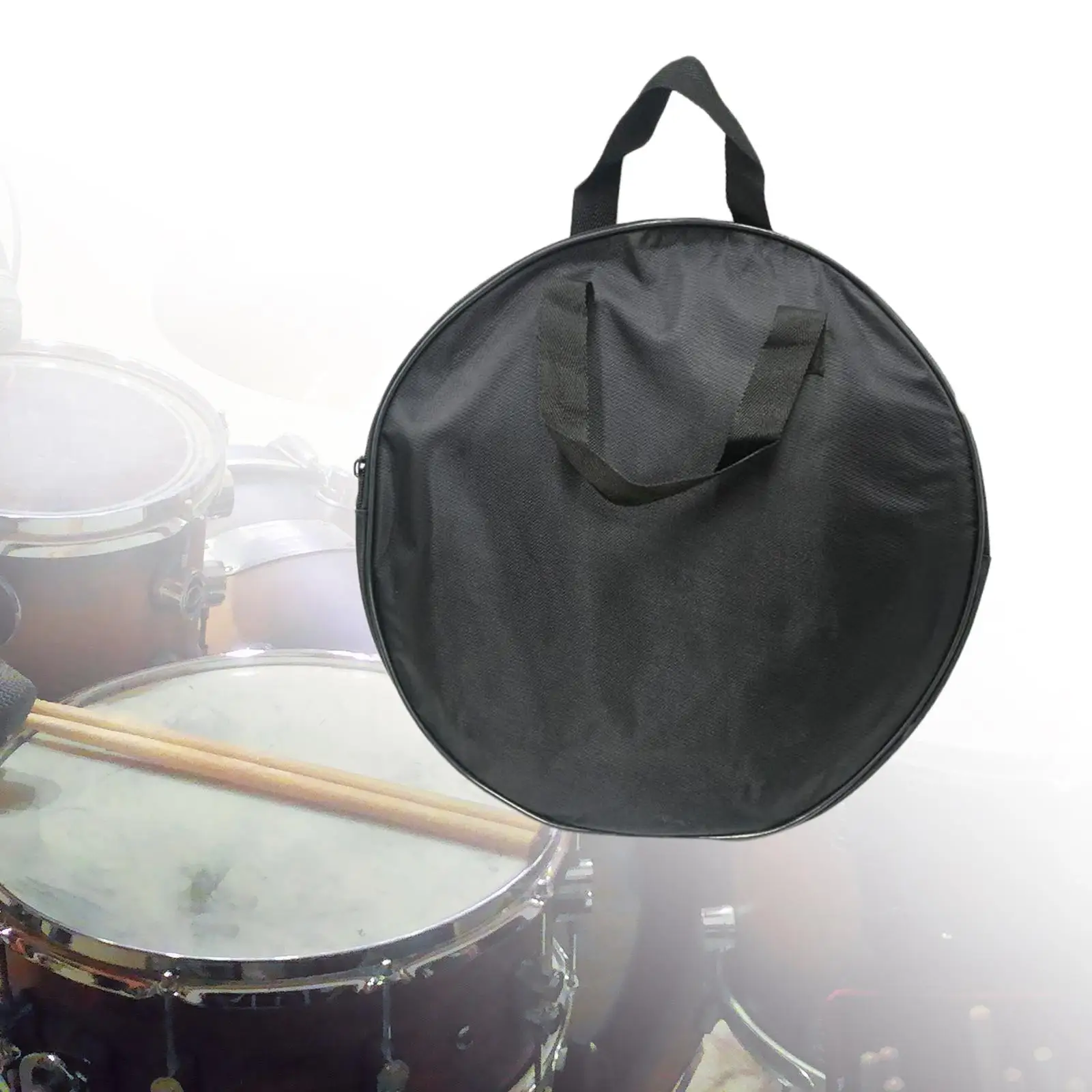 Portable Dumb Drum Pad Bag Multipurpose Durable with Carry Handles Sturdy Compact Lightweight Dumb Drum Percussion Accessories