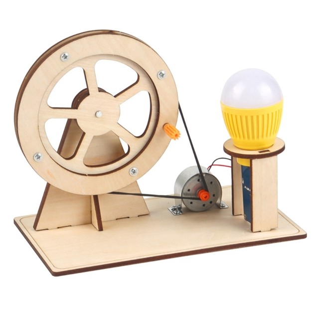 Diy Hand Crank Generator Educational STEM Toy