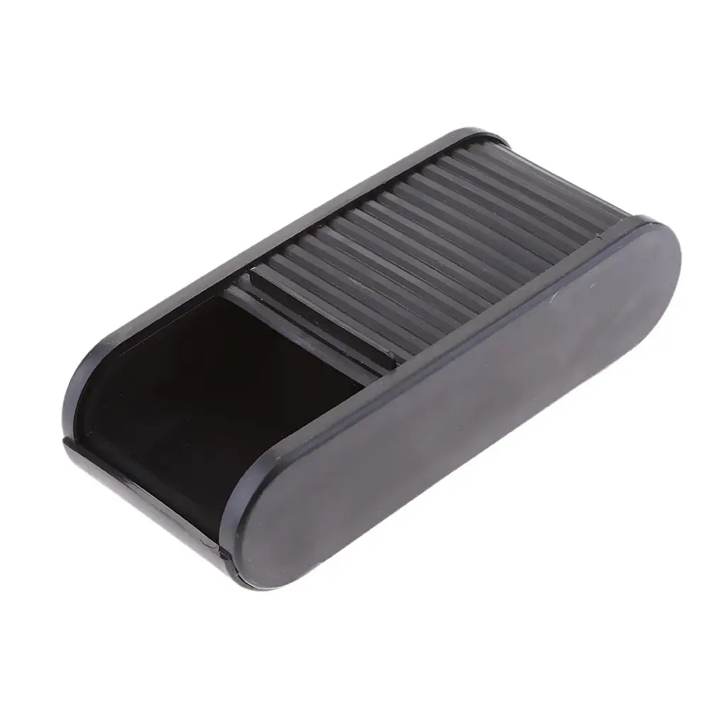 Holder Storage Box Coin Black  Interior Container Case