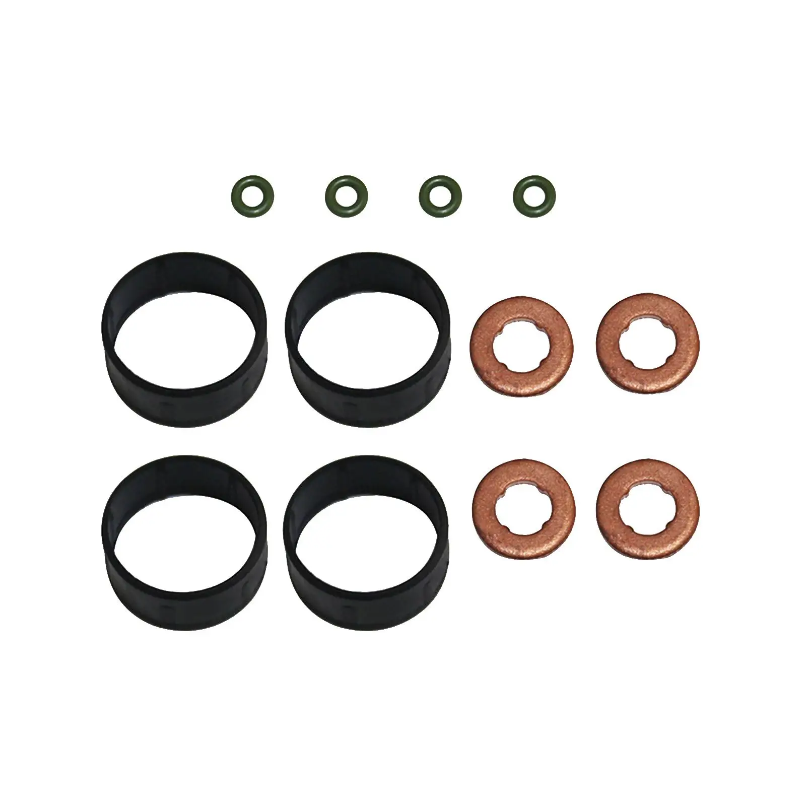 Fuel Injector Seal Washer O-ring Set 1204698 Replacement Parts High Performance for Ford Fiesta Fusion 1.4 Tdci Accessories