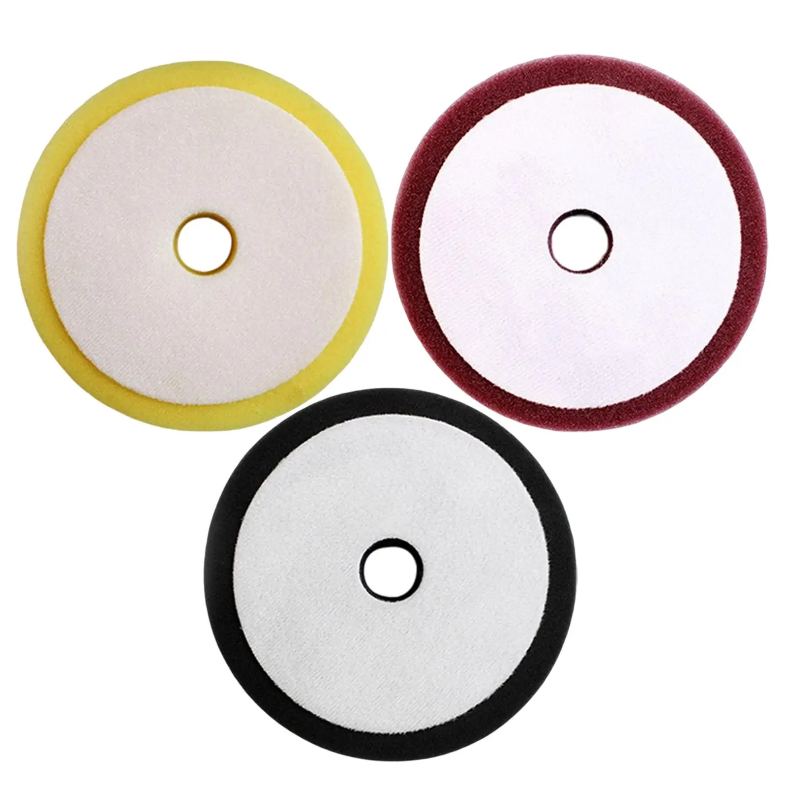 3 Pieces 7 Inches car Buffing Polishing Pads Compound Buffing Pads Polishing Pads for  Polisher Sanding