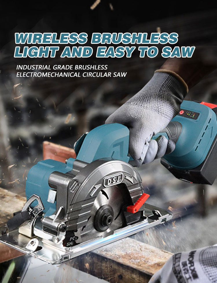 Title 1, 5in 21V Brushless Circular Saw 125mm Cordless E...