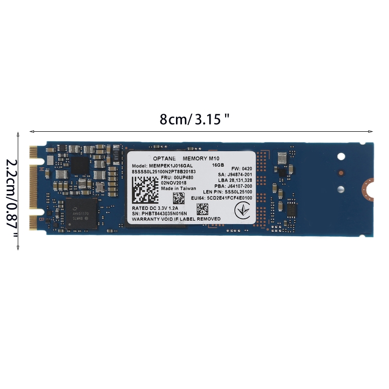 Title 6, für Intel Optane M10 16G Internes Laufwerk mit ...