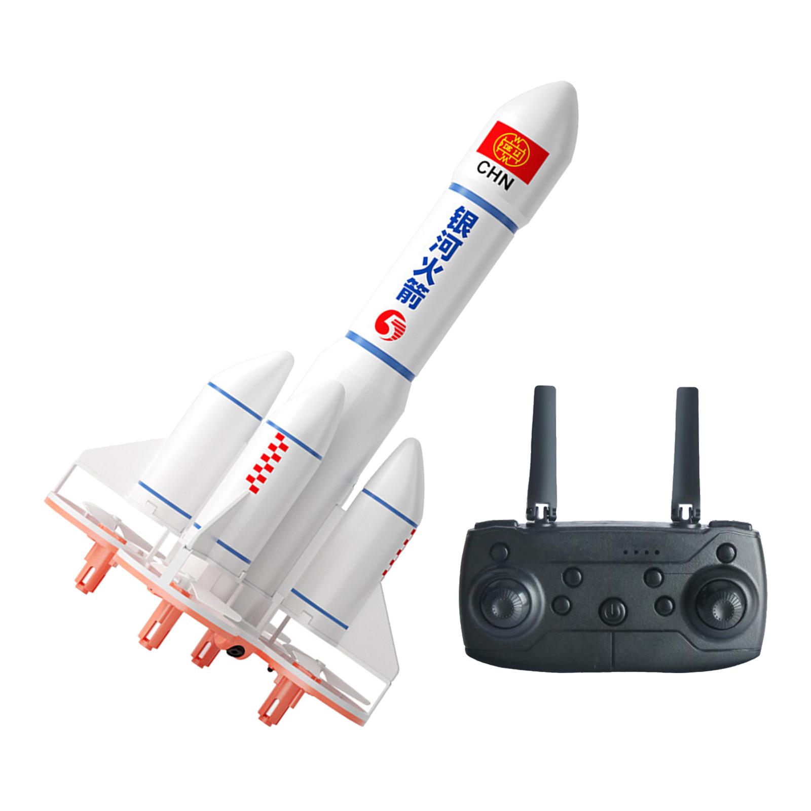 RC Drone Space Shuttle RC Flying Toys with Battery 4 Channel RC Space Rocket