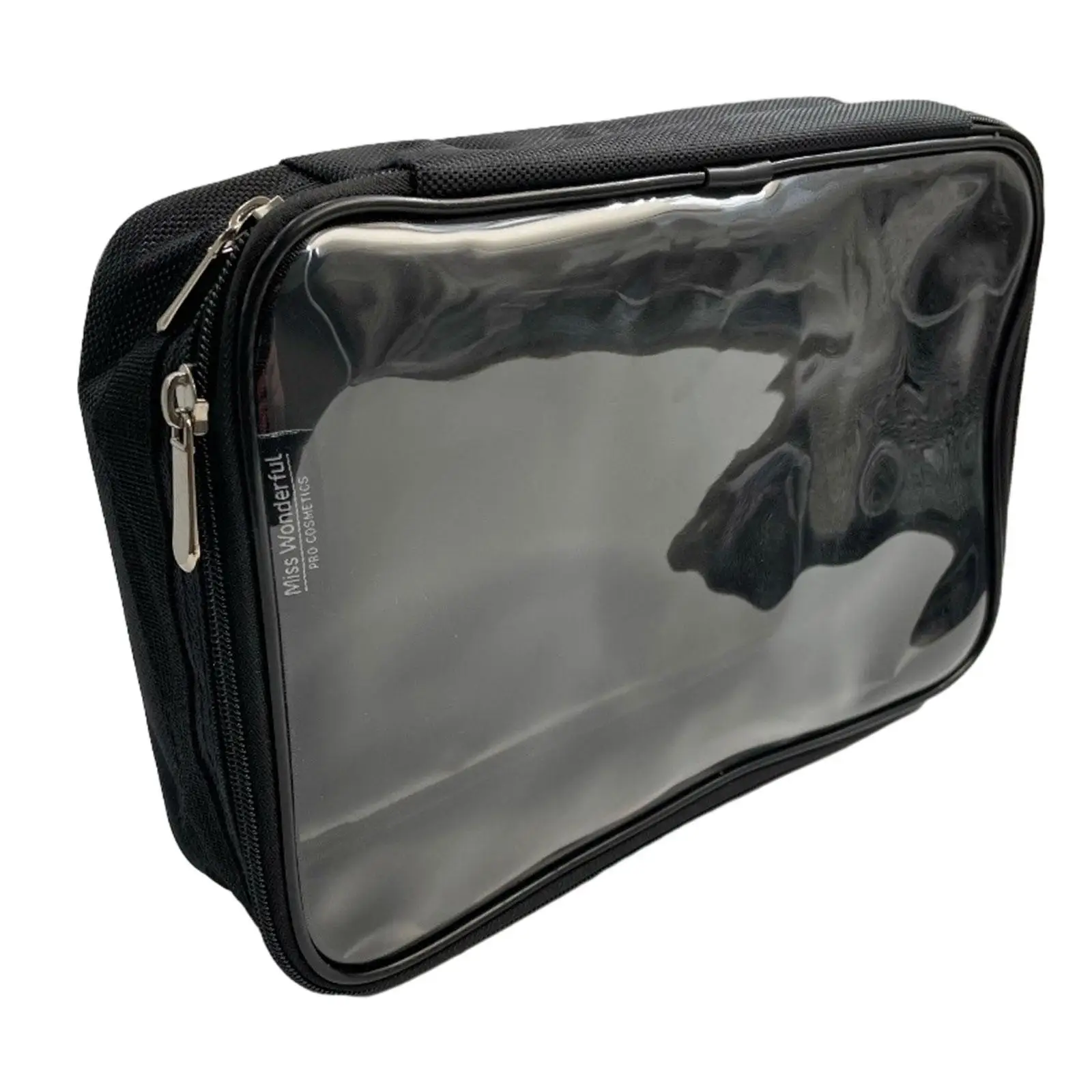 Makeup Cosmetic Clear Bag PVC Waterproof Multipurpose Cosmetic Purse with Zipper Organizer Pouch for Business Personal