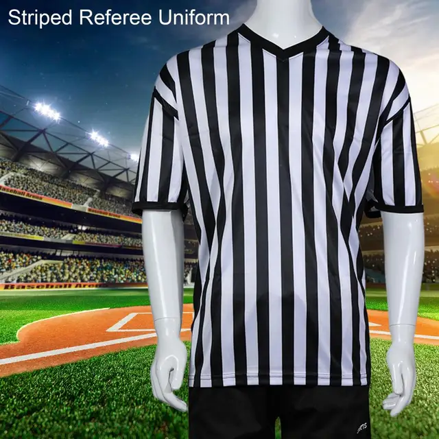 Uniforme de árbitro profesional para hombre, camiseta de árbitro de fútbol,  artículos deportivos, camiseta de árbitro con cuello, camisetas de fútbol y  baloncesto - AliExpress