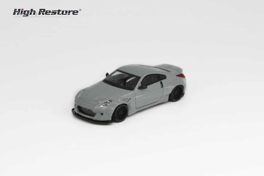 High Restore Hr 1:64 Fairlady Z33 350z Pandem Rocket Bunny Grey /white  Model Car - Railed/motor/cars/bicycles - AliExpress