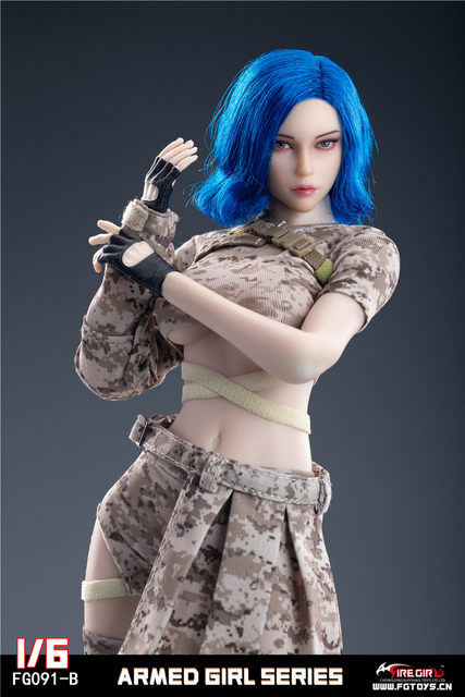 Fire Girl Toys 1/6 FG091 Armed Girl Series Fit 12''TBL S10D