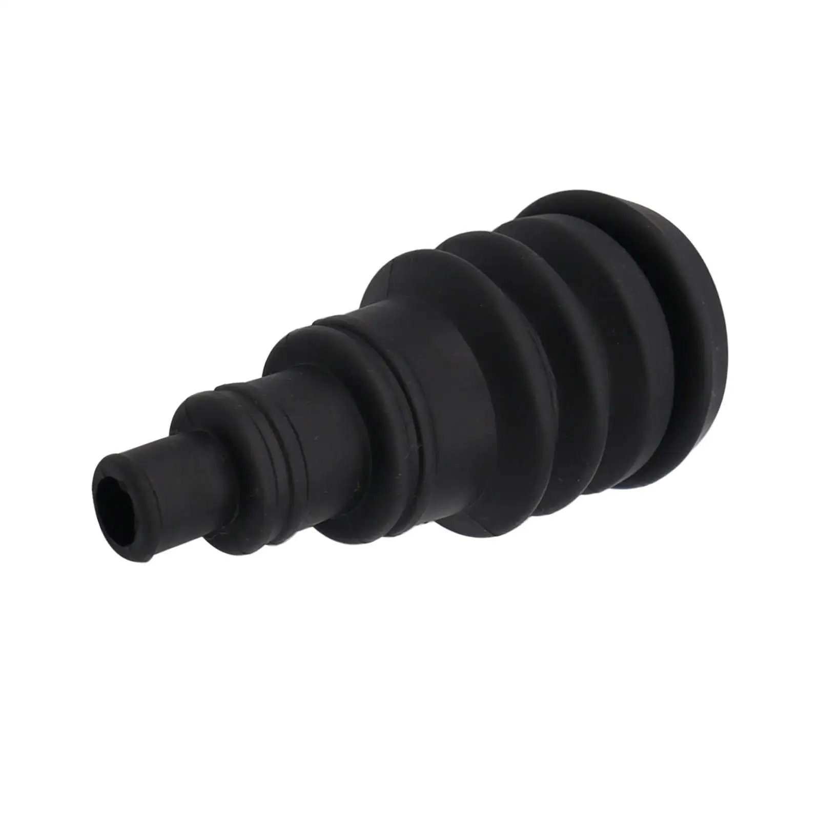 Universal Firewall Boot Rubber for Running Cable Through Firewalls & Bulkheads Safely Compatible with Any Vehicle Black