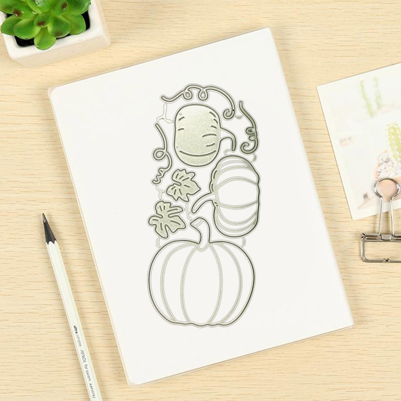 Description Picture 4 of itemLucky Goddess Metal Cutting Dies Pumpkin set diy Scrapbooking Photo Album Decorative Embossing Paper Card Crafts Die