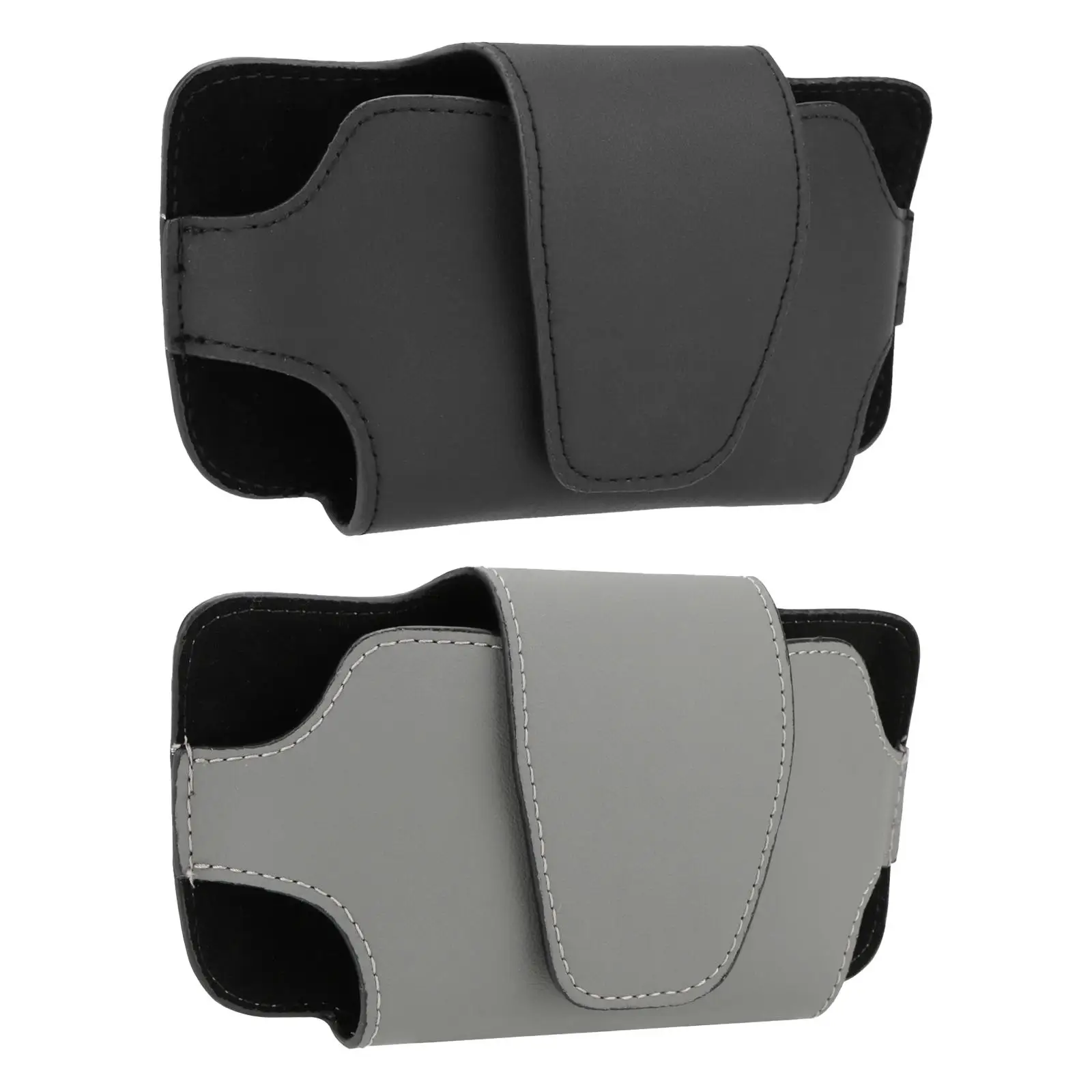 Car Storage Bag Portable Protective Phone Case Holder Clip for Vehicle Licenses