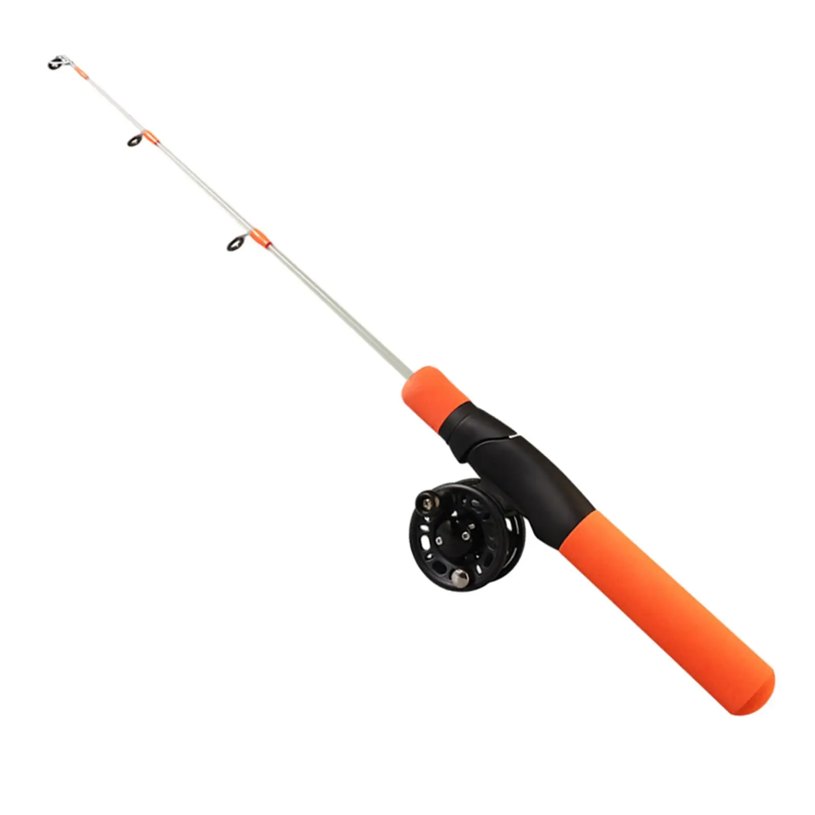 Ice Fishing Pole Travel Fishing Rod Fishing Accessory Comfortable Grip