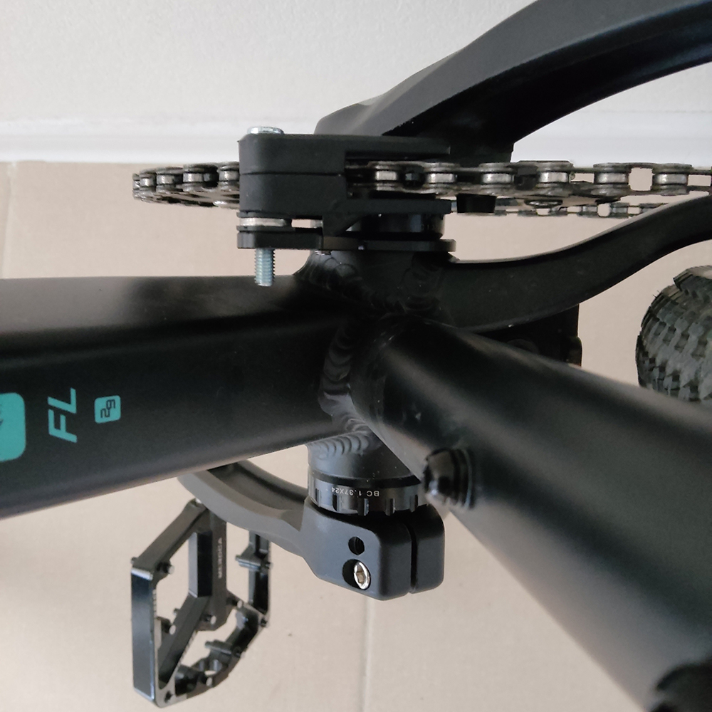 ZTTO MTB Fahrradkettenführung 1X System ISCG 05 BSA68 BB Post Mount Single Speed Kettenschutz Breiter schmaler Gangführer für 30–40 Zähne – Detail 10