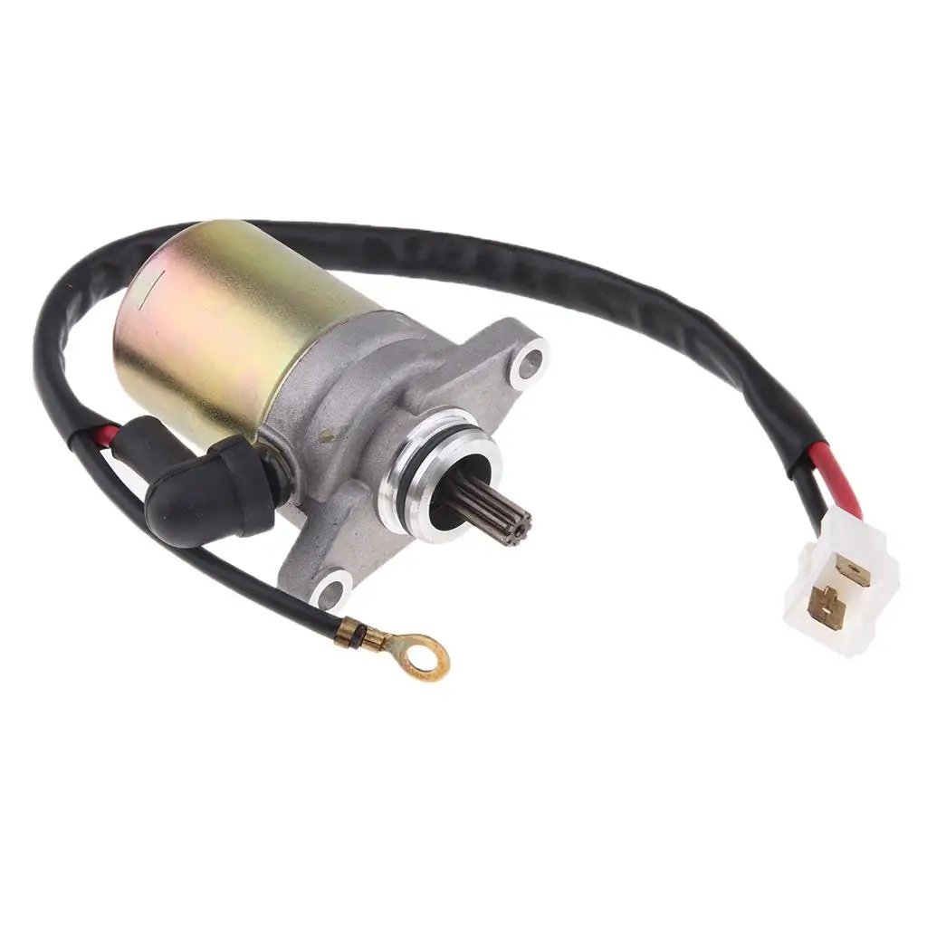 9T Electric Starter w/ Cable for 49cc / 50cc Jog Engines