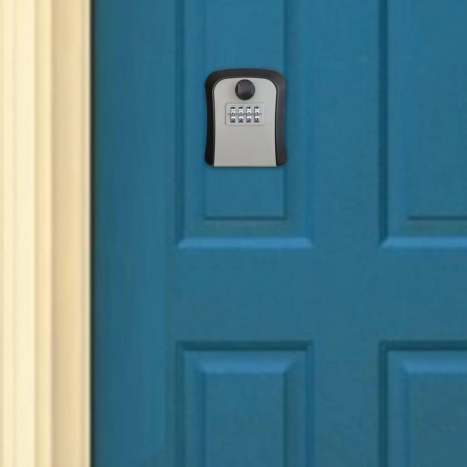 Outdoor Key Storage Lock Wall Mounted Combination Lock Box Password Key Storage Case for Garage Accessories