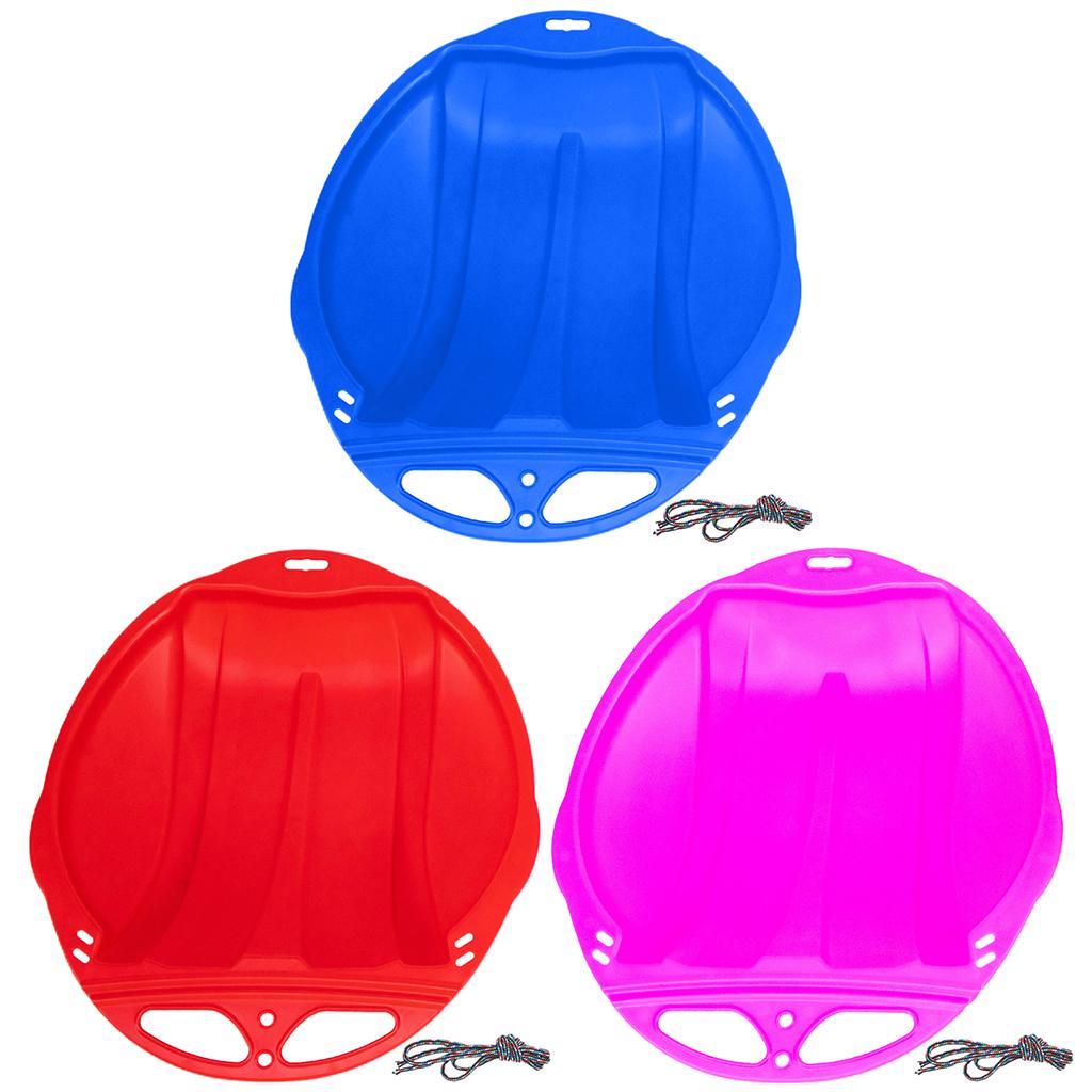 Portable Snow Sleds for Kids Adult Sand Slider Sledge Ski Board Outdoor Skiing Board Sleigh Boys Girls Gift