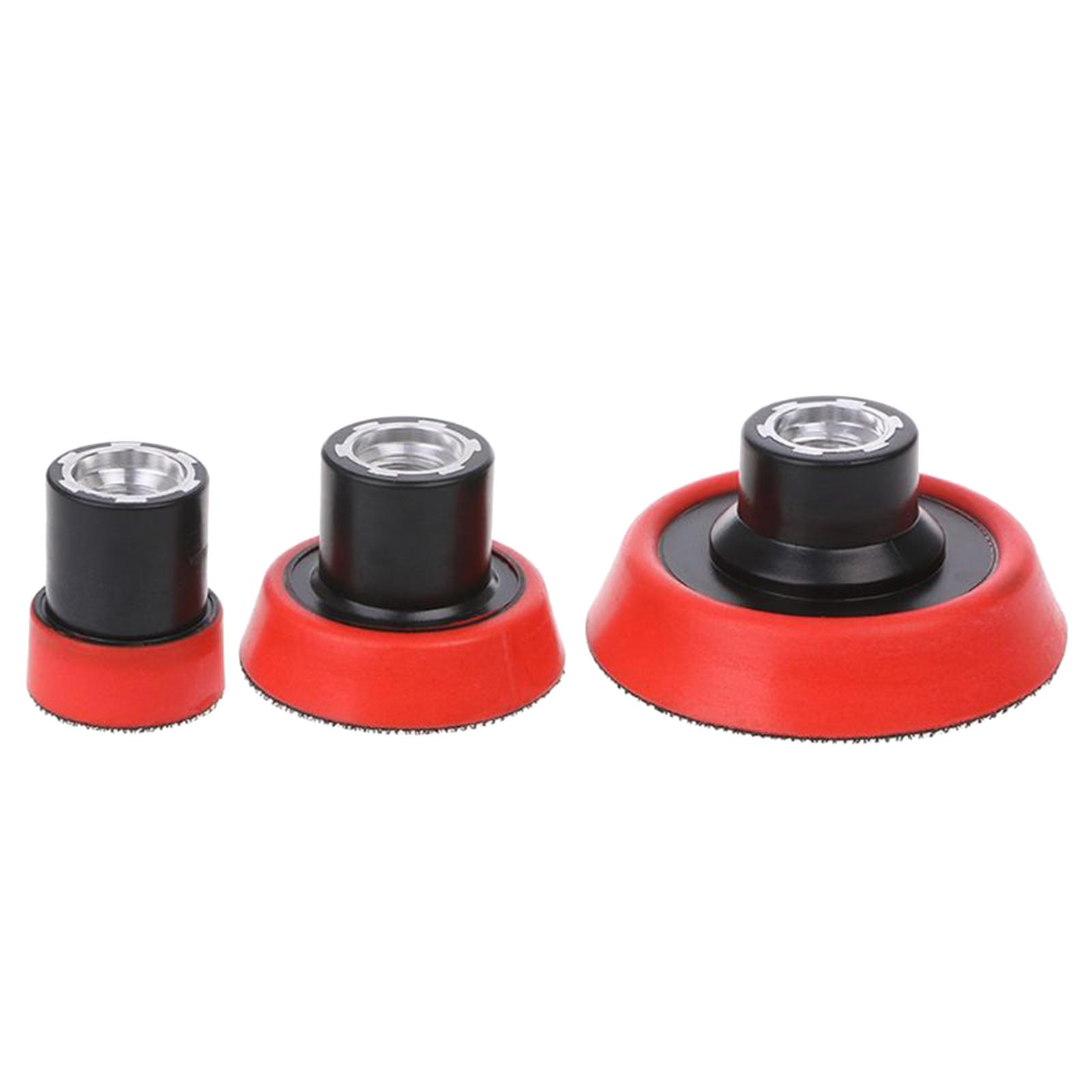 3x Polisher Durable Accessories Buffering Set Backing   M14 for Car Wash