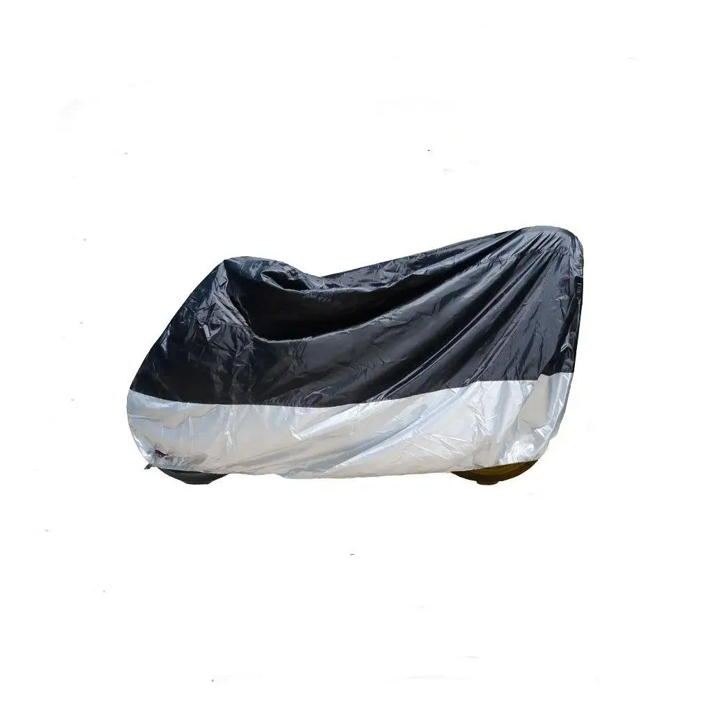 1pc Motorcycle Cover Oxford Cloth Universal Outdoors with Lock Hole Anti 220x95cm