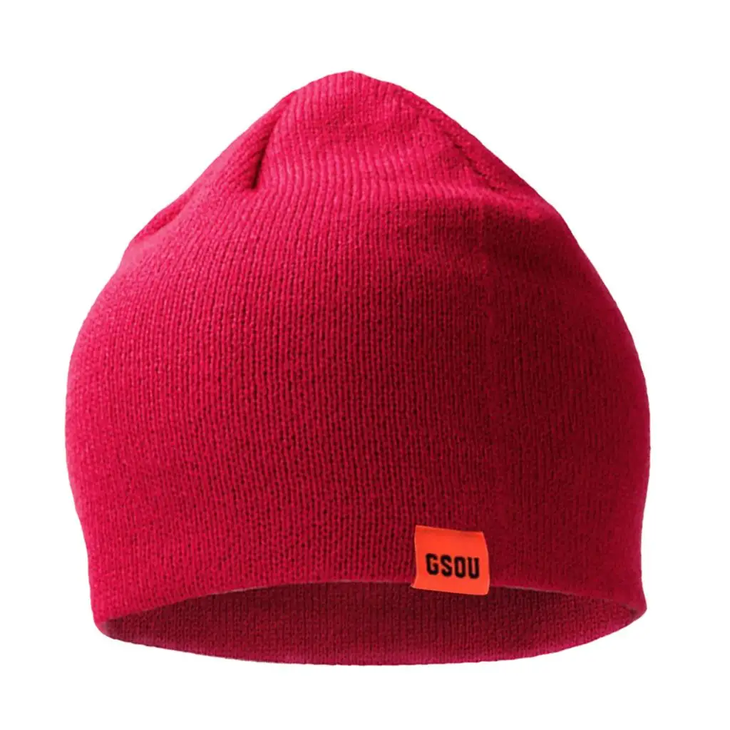 Warm Winter Knitted Hat Cap Solid Color Beanie Skull Hat Unisex for Outdoor Sports Cycling Camping Running Hiking