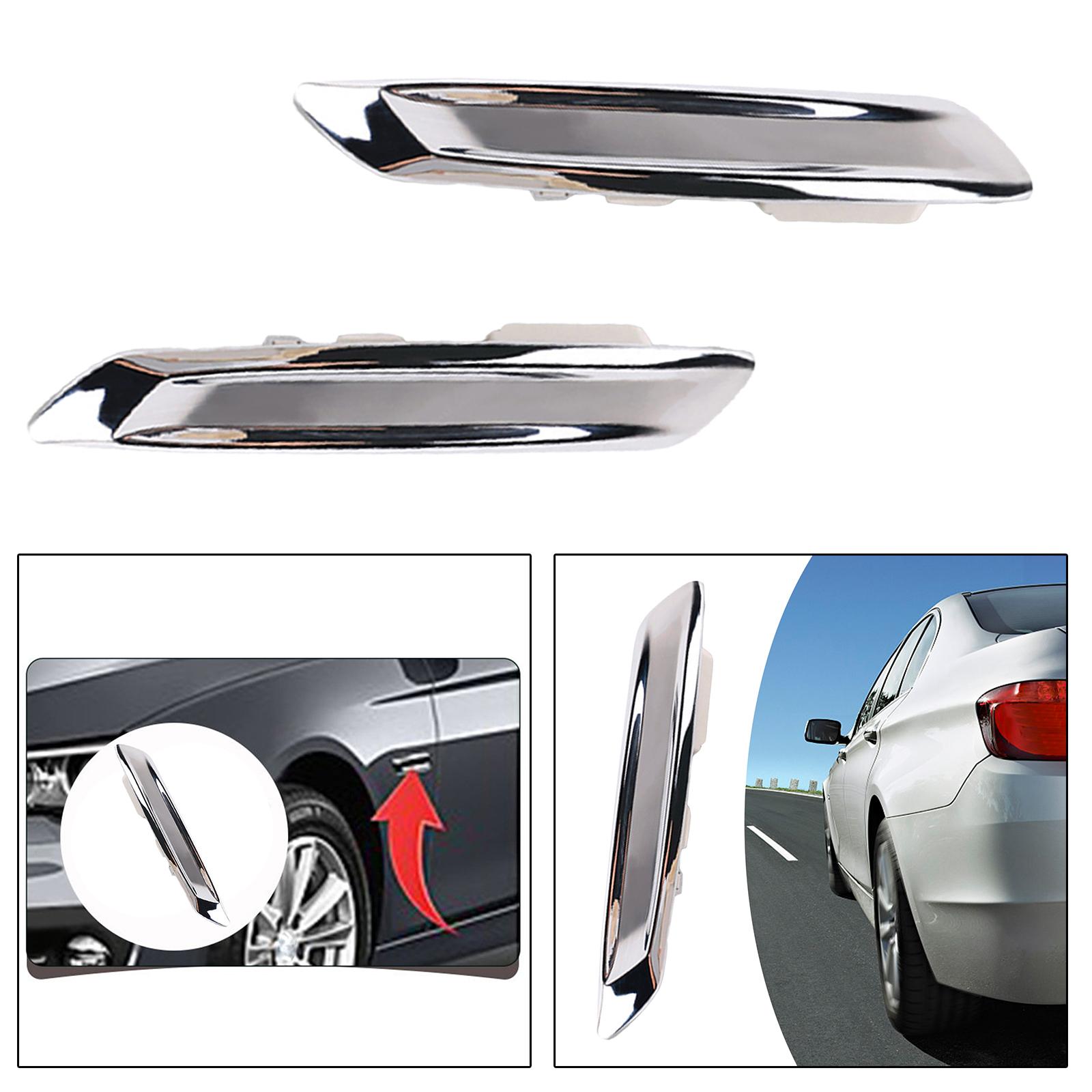 Front Fender Trim Molding Chrome Color for BMW F10 F11 535D