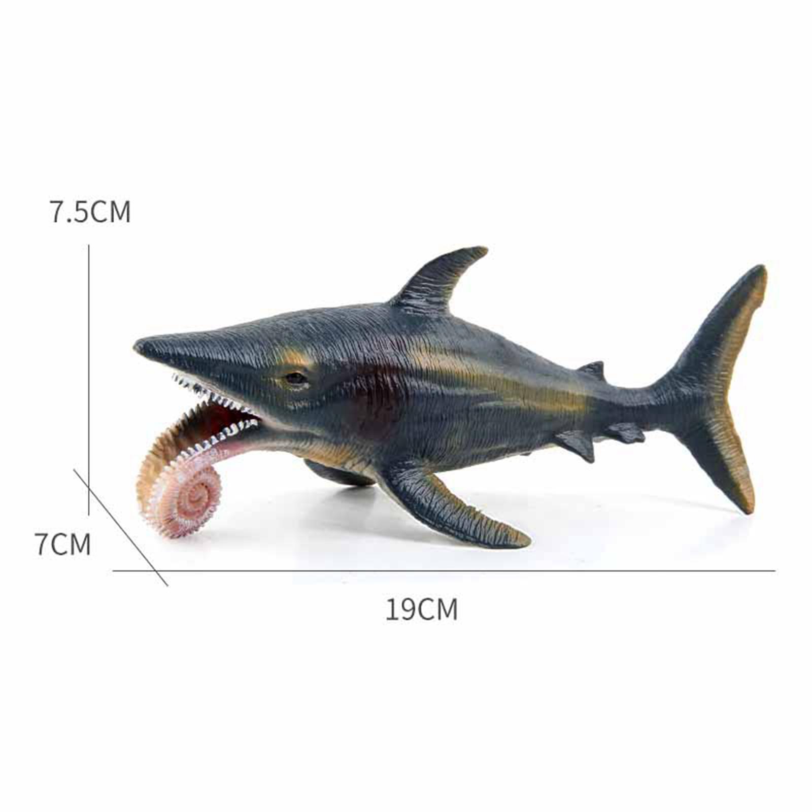 Shark Toy Figurines Decor  Model Collection Baby Toddlers Kids