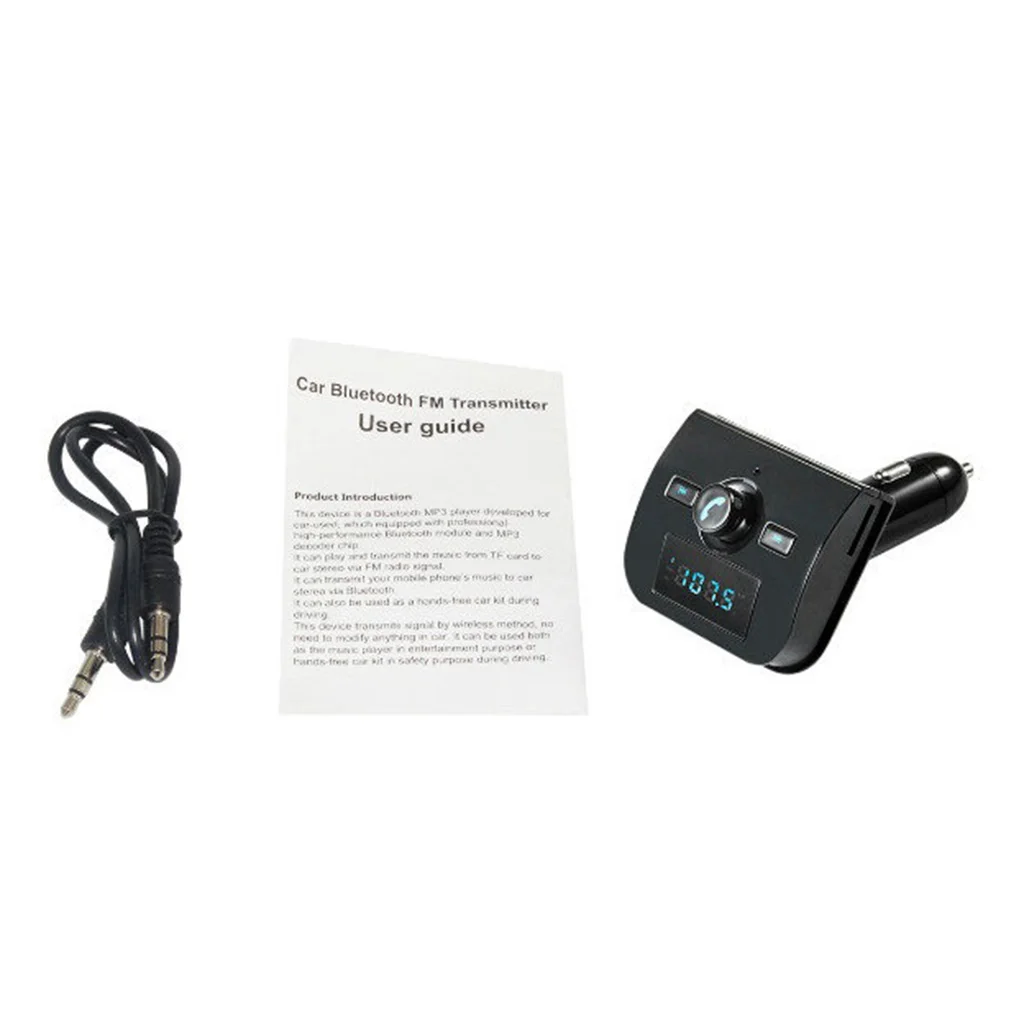 XK760 Wireless Bluetooth Car Kit FM Transmitter Handsfree LCD MP3 Player USB