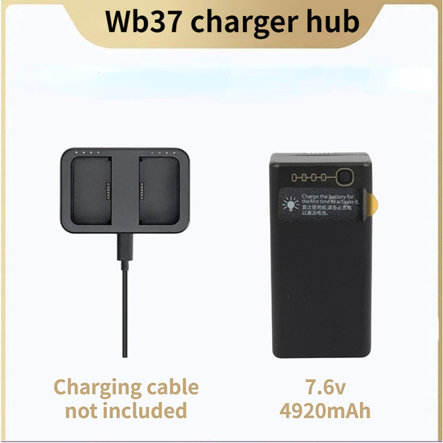【未使用】DJI WB37 バッテリー　チャージャーUSB-C Amazon.com: DJI WB37 Battery Charging Hub (USB-C) : Toys & Games