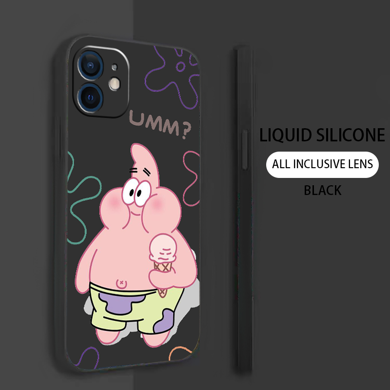 Cartoon Spongebob SquarePants Phone Case For iPhone 6s Plus 6 6s 11 12 13 Max Pro Mini SE 2020 7 7P 8 Plus X Xr Xs L18n Cover iphone 11 clear case