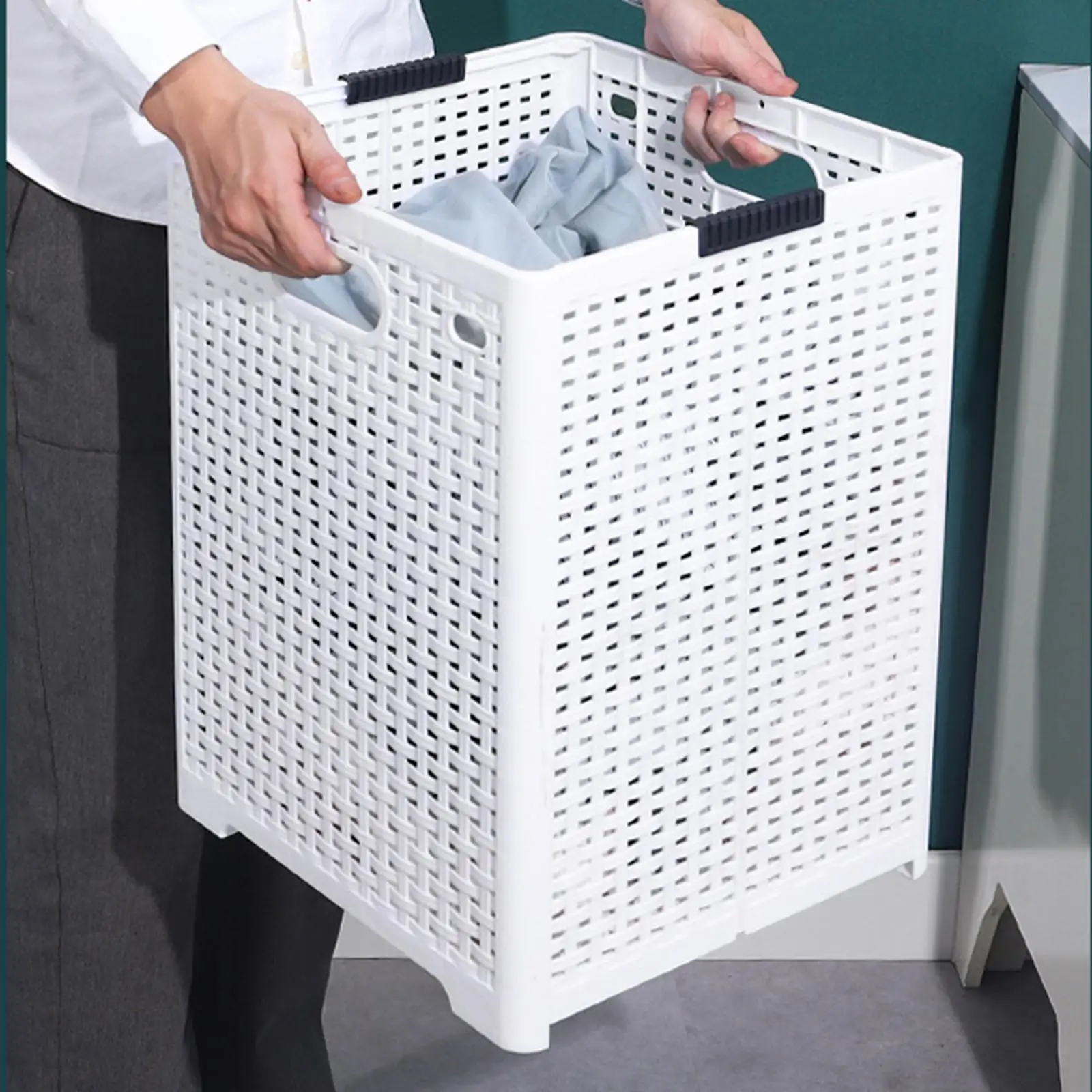 Collapsible Laundry Basket Large Sized with Handles for Laundry Room Bedroom