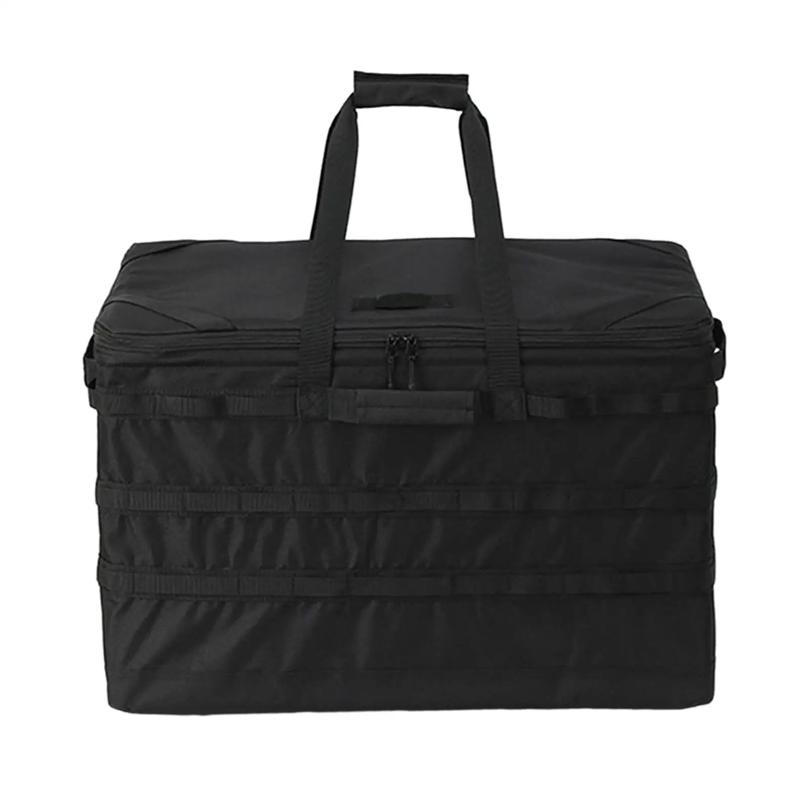 Camping Storage Bag Large Capacity with Dividers with Handles Utility Tote